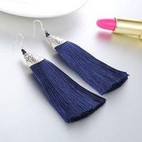 Tassel Earrings Chinese Ethnic Fashion Personality Simple Long Earrings sku image 4