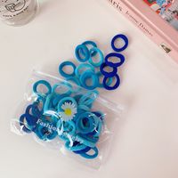 50 Pieces Of Korean Cute Candy Color Hair Rope sku image 2
