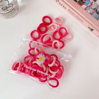 50 Pieces Of Korean Cute Candy Color Hair Rope sku image 4