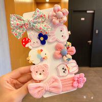 Korean Children's Cute Cartoon Hairpin Cute Animal Hairpin sku image 1