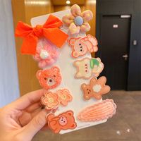 Korean Children's Cute Cartoon Hairpin Cute Animal Hairpin sku image 9