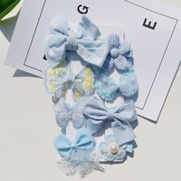 New Children's Cartoon Bow Hairpin Cute Female Baby Hairpin sku image 1