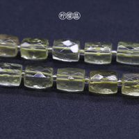 Crystal Square Cylindrical Beads Diy Hand-made Bracelet Necklace Jewelry Accessories sku image 13