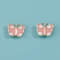 Belles Boucles D&#39;oreilles Exquises En Forme De Papillon Rose Accessoires De Mode Pour Dames main image 3