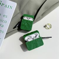 Retro Green Wrinkle Airpods Protective Shell main image 5