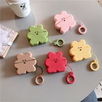 Airpods Cute Biscuit Bear Earphone Protective Shell main image 2