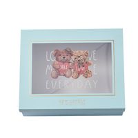 New Cute Cartoon Bear Open Window Transparent Gift Box main image 6