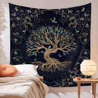 Bohemian Tree Of Life Tapestry Room Decoration Wall Cloth main image 4