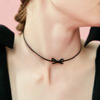 Korean Lace Necklace Clavicle Chain Female Collar Black Choker main image 5