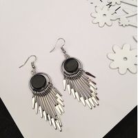 Ladies Fashion Exaggerated Temperament Long Tassels Simple Earring main image 4