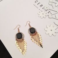 Ladies Fashion Exaggerated Temperament Long Tassels Simple Earring main image 5