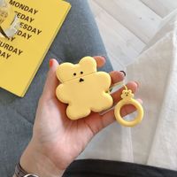 Airpods Cute Biscuit Bear Earphone Protective Shell sku image 3