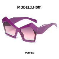 European And American Fashion Sunglasses Ladies Trend Polygon Sunglasses Women sku image 8