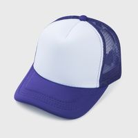 Gezeiten Baseball Schwamm Solid Color Fashion Sonnenblende Cap sku image 2