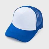 Gezeiten Baseball Schwamm Solid Color Fashion Sonnenblende Cap sku image 9