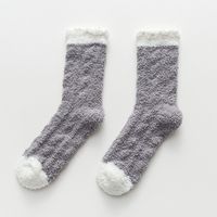Coral Fleece Socks Autumn And Winter Plus Fleece Socks sku image 1