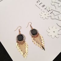 1 Pair Fashion Geometric Metal Plating Women's Drop Earrings main image 5