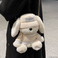 Small Plush Chain Bag Cute Rabbit Ears Plush Chain Crossbody Bag main image 4