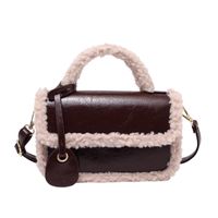 Fashion Plush Fluffy Small Bag Female Furry Messenger Bag Handbag main image 6