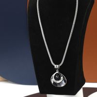Classic Water Drop Thick Chain Copper Sweater Chain Wholesale main image 1