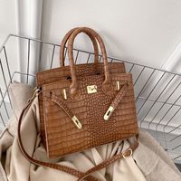 Fashion Geometric Stone Pattern Handbag Shoulder Bag Wholesale main image 5
