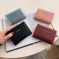 Short Card Holder Winter 2021 New Tri-fold Wallet Storage Bag Korean Ladies Wallet main image 2