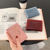 Short Card Holder Winter 2021 New Tri-fold Wallet Storage Bag Korean Ladies Wallet main image 6