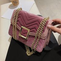 Autumn And Winter New Small Fragrance Rhombus Chain Bag Shoulder Messenger Bag main image 1