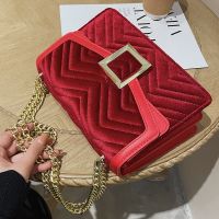 Autumn And Winter New Small Fragrance Rhombus Chain Bag Shoulder Messenger Bag main image 5