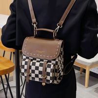 Retro Small Bag 2021 New Fashion Backpack Autumn And Winter Backpack main image 4