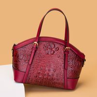 Retro Crocodile Pattern Handbags 2021 New Handbags Portable Messenger Bag main image 3