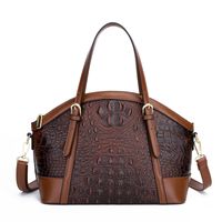 Retro Crocodile Pattern Handbags 2021 New Handbags Portable Messenger Bag main image 4