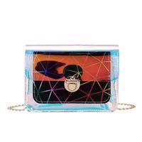 Neue Modetrend Laser Transparente Geometrische Muster Messenger Umhängetasche main image 6