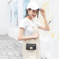 Fashion New Cute Jelly Candy Color Rhombus Square Shoulder Bag main image 5