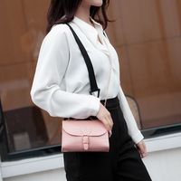 2021 Female Crocodile Pattern Lock Small Square Bag Women's Messenger Shoulder Bag main image 3