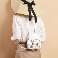 2021 Fall Fashion Women's Small Backpack Sunflower Printing Backpack main image 3