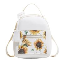 2021 Fall Fashion Women's Small Backpack Sunflower Printing Backpack main image 6