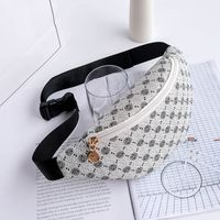Wholesale Women's Bags Fashion New Style Small Bag Cool Trend Chest Bag Popular Adjustable Waist Bag sku image 1