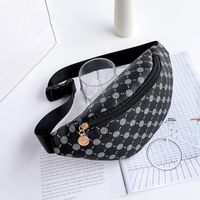 Wholesale Women's Bags Fashion New Style Small Bag Cool Trend Chest Bag Popular Adjustable Waist Bag sku image 2