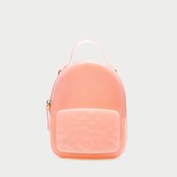 Wholesale Fashion Jelly Bag Women's New Korean Simple Solid Color Backpack sku image 3