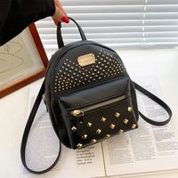Women's Bags New Zipper Bags Fashion Korean Style Small Bags Backpacks sku image 4