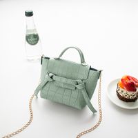 Wholesale Small Bag Stone Pattern Solid Color Handbag Cute Fashion Shoulder Bag sku image 3