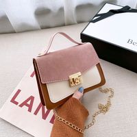 Summer New Women's Contrast Color Stitching Small Square Bag Wholesale sku image 12