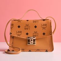 Summer New Women's Contrast Color Stitching Small Square Bag Wholesale sku image 5
