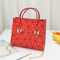 2021 New Women's Small Square Bag Trend Laser Portable Messenger Shoulder Bag sku image 2