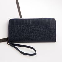Großhandel Neue Damen Lange Brieftasche Im Europäischen Und Amerikanischen Stil Krokodil Muster Brieftasche sku image 3