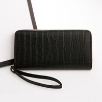 Großhandel Neue Damen Lange Brieftasche Im Europäischen Und Amerikanischen Stil Krokodil Muster Brieftasche sku image 4