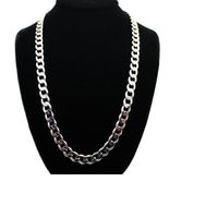 Alloy Chain Hip-hop Fashion Simple Necklace Wide Long Necklace main image 3