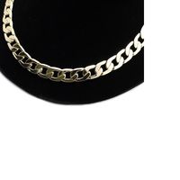 Alloy Chain Hip-hop Fashion Simple Necklace Wide Long Necklace main image 4