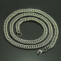 European And American Retro Domineering Hiphop Cuban Chain Men's Necklace main image 3